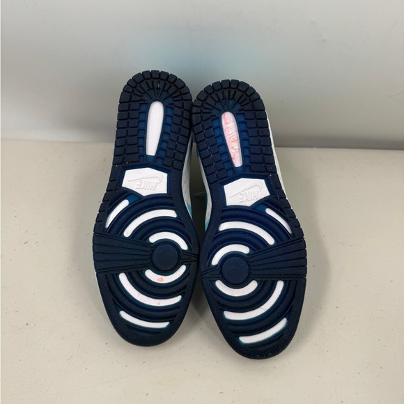 Nike Womens WMNS Dunk Sky Hi 2.0 Sneakers White/Blue Shoes 725069-104 sz 6.5 - Picture 6 of 7